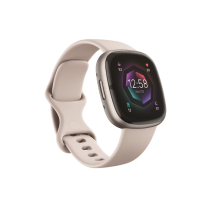 Fitbit Sense 2 Lunar vitplatina
