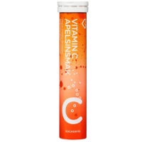 Hjaertats Vitamin C Apelsin 20 brustabletter