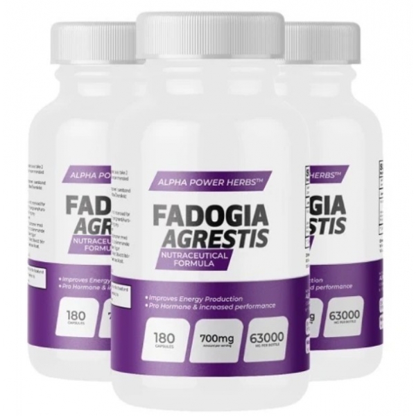 Alpha Power Herbs 3 x Alpha Sport Nutrition Fadogi