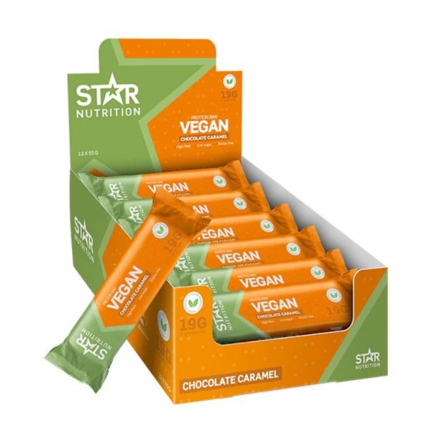 Star Nutrition 12 x Vegan Proteinbar 55 g