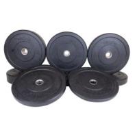 Bumper plates viktpaket 150kg Hi-Temp Gummi Svart