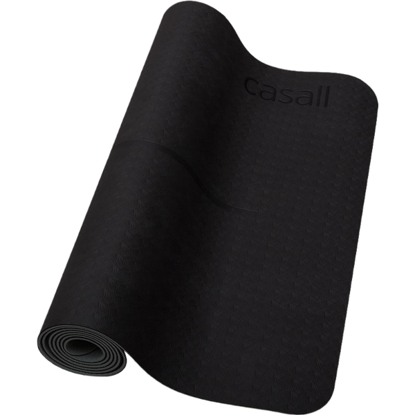 Casall Yoga Mat Position 4 mm Black/Grey
