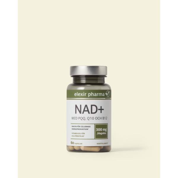 Elexir Pharma NAD+ 60 kapslar