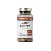 Elexir Pharma Svampkomplex med Reishi 60 Kapslar