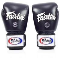 Fairtex boxningshandskar i äkta läder BGV1 andningsbara blå