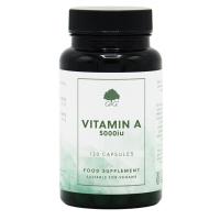 G&G Vitamins Vitamin A 5000iu 120 kapslar
