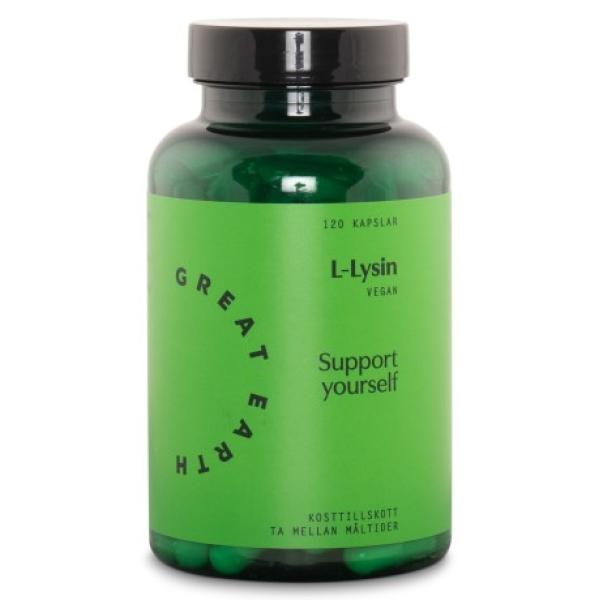 Great Earth L-Lysine 500 mg