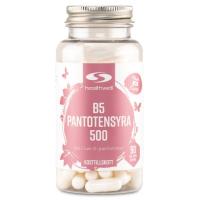 Healthwell B5 Pantotensyra 500