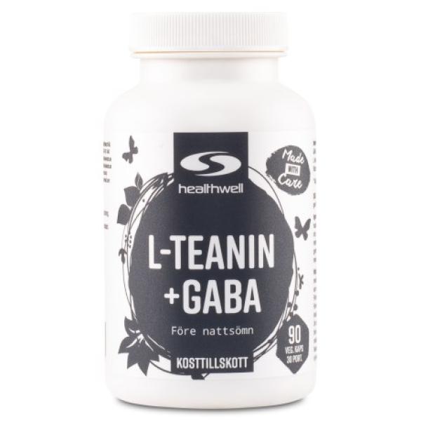 Healthwell L-Teanin + GABA 90 kaps