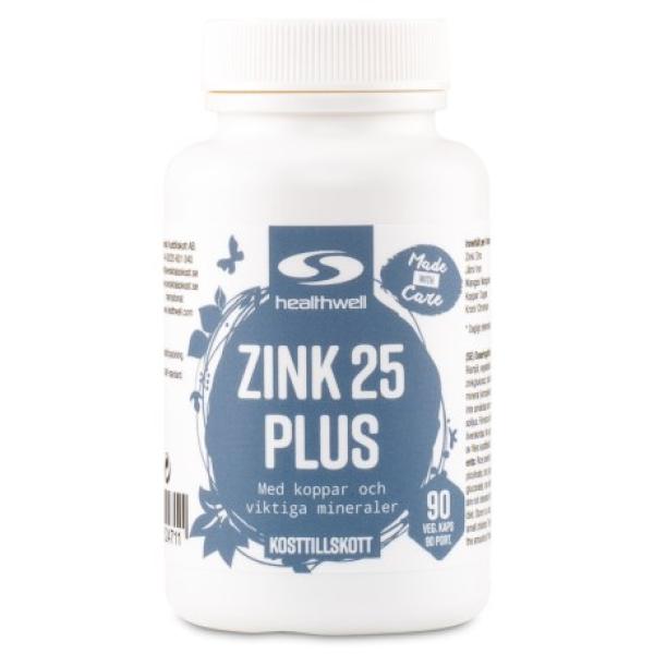 Healthwell Zink 25 Plus