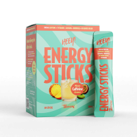 Heey! Energy Sticks Koffein + Guarana, Tropical 30 dospåsar