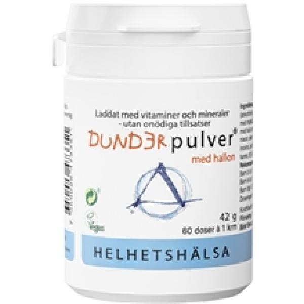 Helhetshälsa Dunderpulver Barnvitamin 60 doser