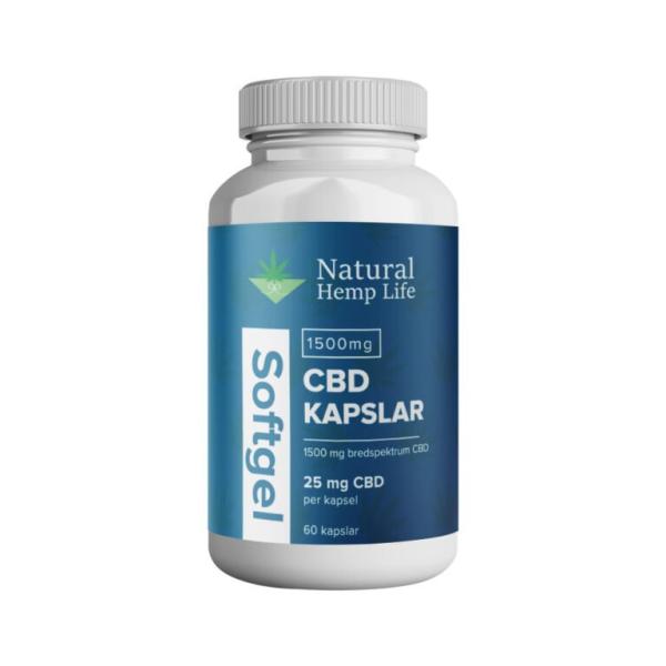 Natural Hemp Life CBD Kapslar 1500 mg