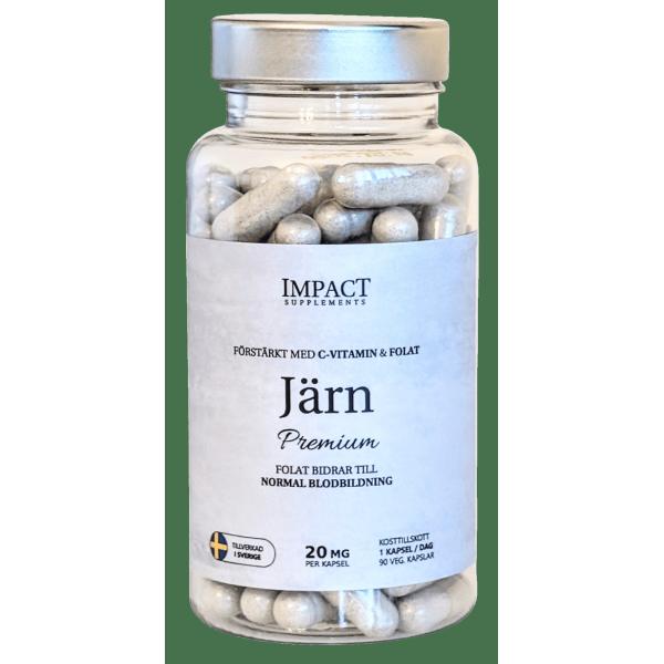 Impact Supplements Järn Premium