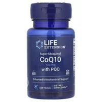 Life Extension Super Ubiquinol CoQ10 med PQQ, 100 mg, 30 mjukkapslar