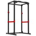 Master Fitness Power Rack XT12 Stål Svart / Röd