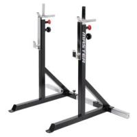 Master Fitness Skivstångsställning Justerbar Maxi Stål Svart