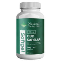 natural hemp life CBD Kapslar 600mg 60st
