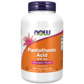 NOW Pantotensyra 500 mg 250 kapslar