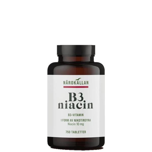 Närokällan B3 Niacin 10 mg
