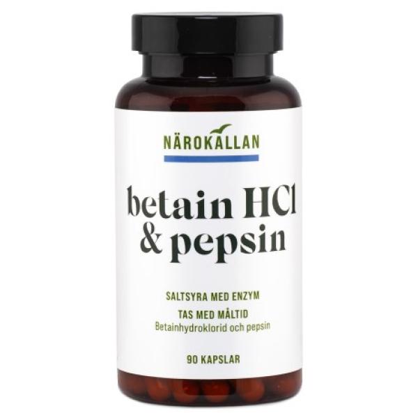 Närokällan Betain HCL & Pepsin