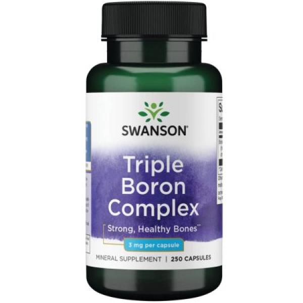 Swanson – Triple Boron Complex, 3 mg