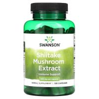 Swanson Shiitake Mushroom Extract 500 mg 120 kapslar