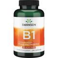 Swanson Vitamin B1 Thiamin 100 mg, 250 kapslar