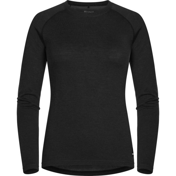 Urberg Women's Selje Merino-Bamboo Top Black Beauty