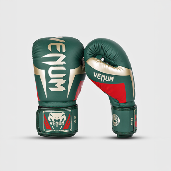 Venum Elite Boxing Gloves Deep Forest Green