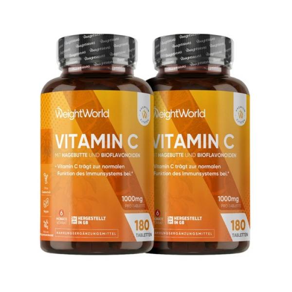Vitamin C tabletter med Nypon och Bioflavonoider