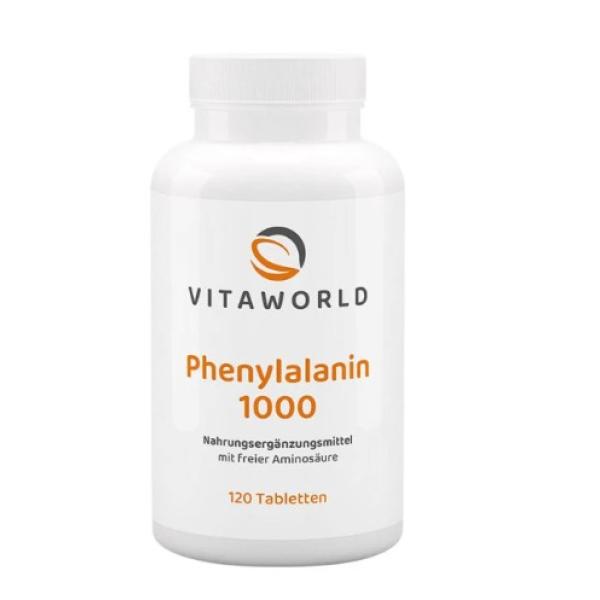 Vitaworld Fenylalanin, 1000 mg