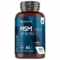 Weight World MSM med vitamin C 2400 mg