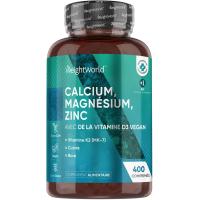 WeightWorld Kalcium tabletter med magnesium, zink och vitamin D3