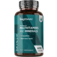 WeightWorld Multivitaminer & Mineraler 400 tabletter