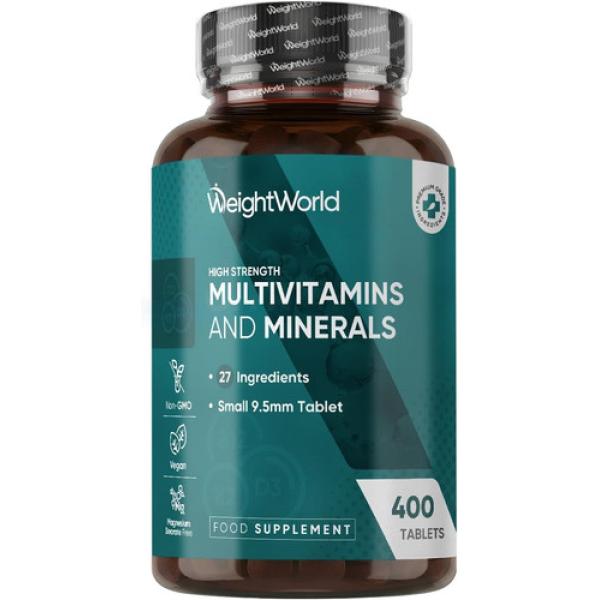WeightWorld Multivitaminer & Mineraler 400 tabletter