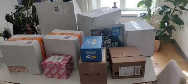 Urval av kosttillskott för löpande jämförelse