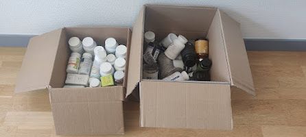Unboxing av produkter inför test