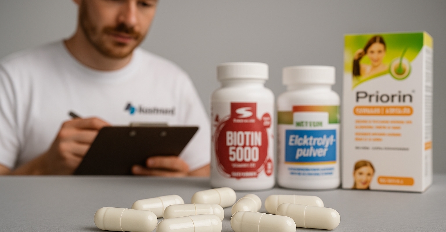 bild från testet av Biotin