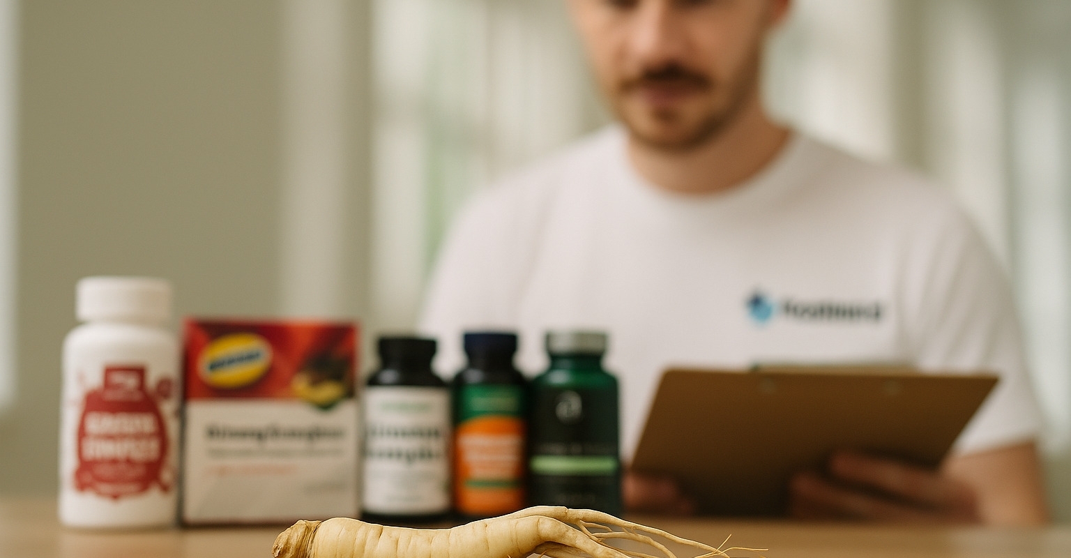 bild från testet av Ginseng