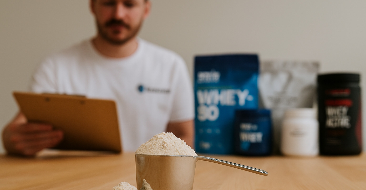 bild från testet av Proteinpulver