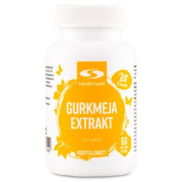 Healthwell Gurkmeja Extrakt