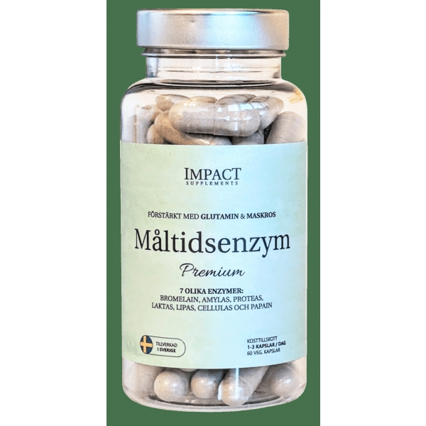 Impact Supplements Måltidsenzym Premium