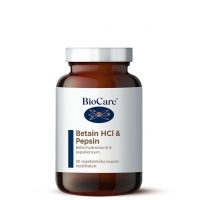 BioCare Betain HCL Och Pepsin 90 kapslar