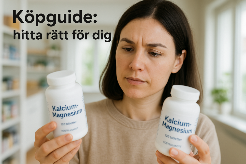 så hittar du bästa kalcium-magnesium