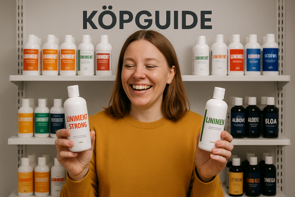 så hittar du bästa liniment