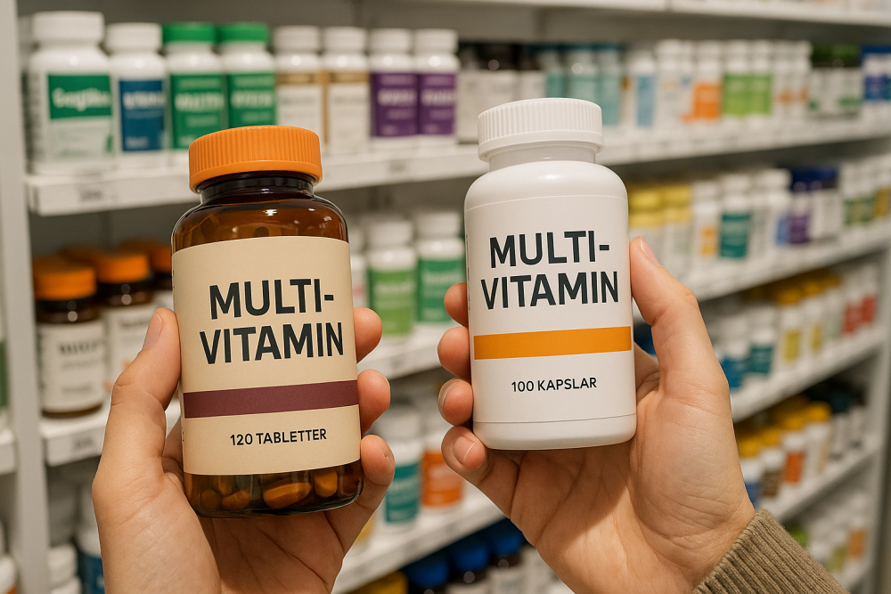 så hittar du bästa multivitamin man