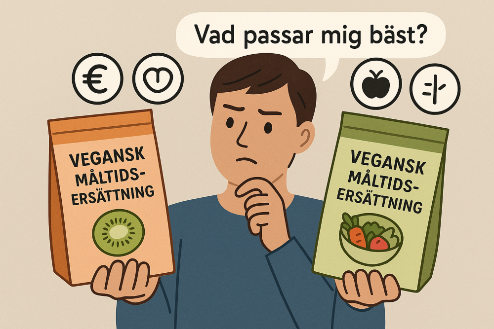 så hittar du bästa vegansk måltidsersättning