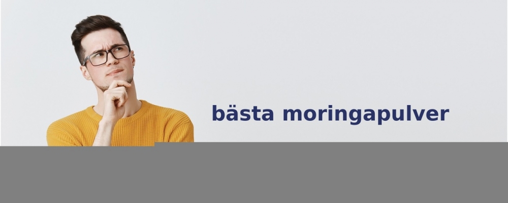 vanliga frågor om Moringapulver