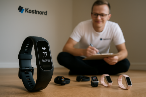 Bild från testet av Aktivitetsarmband